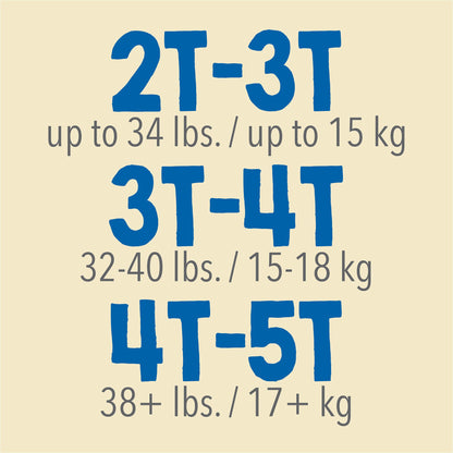 Cutie Pants Training Pants, 3T to 4T