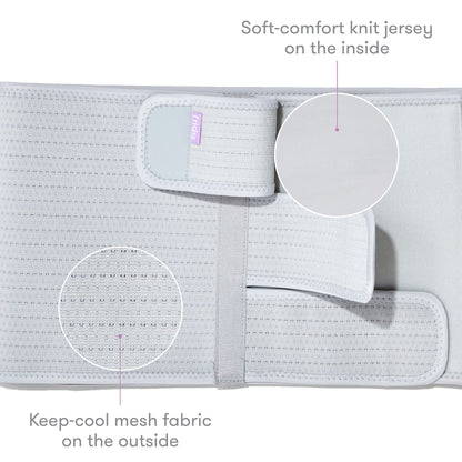 Fridababy Abdominal Binder Hook and Loop Strap Closure 29 to 46 Inch Waist Circumference Adult