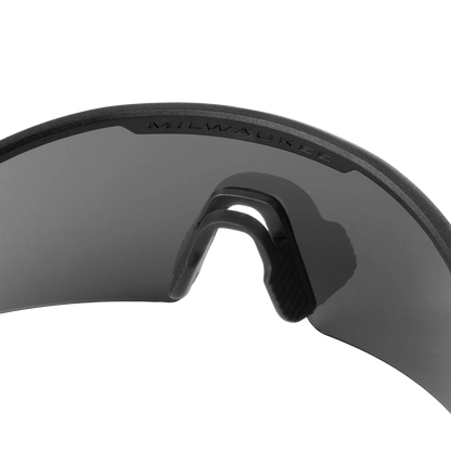 Milwaukee Wrap Around Safety Glasses - Tinted Anti-Scratch Lenses 48-73-2504