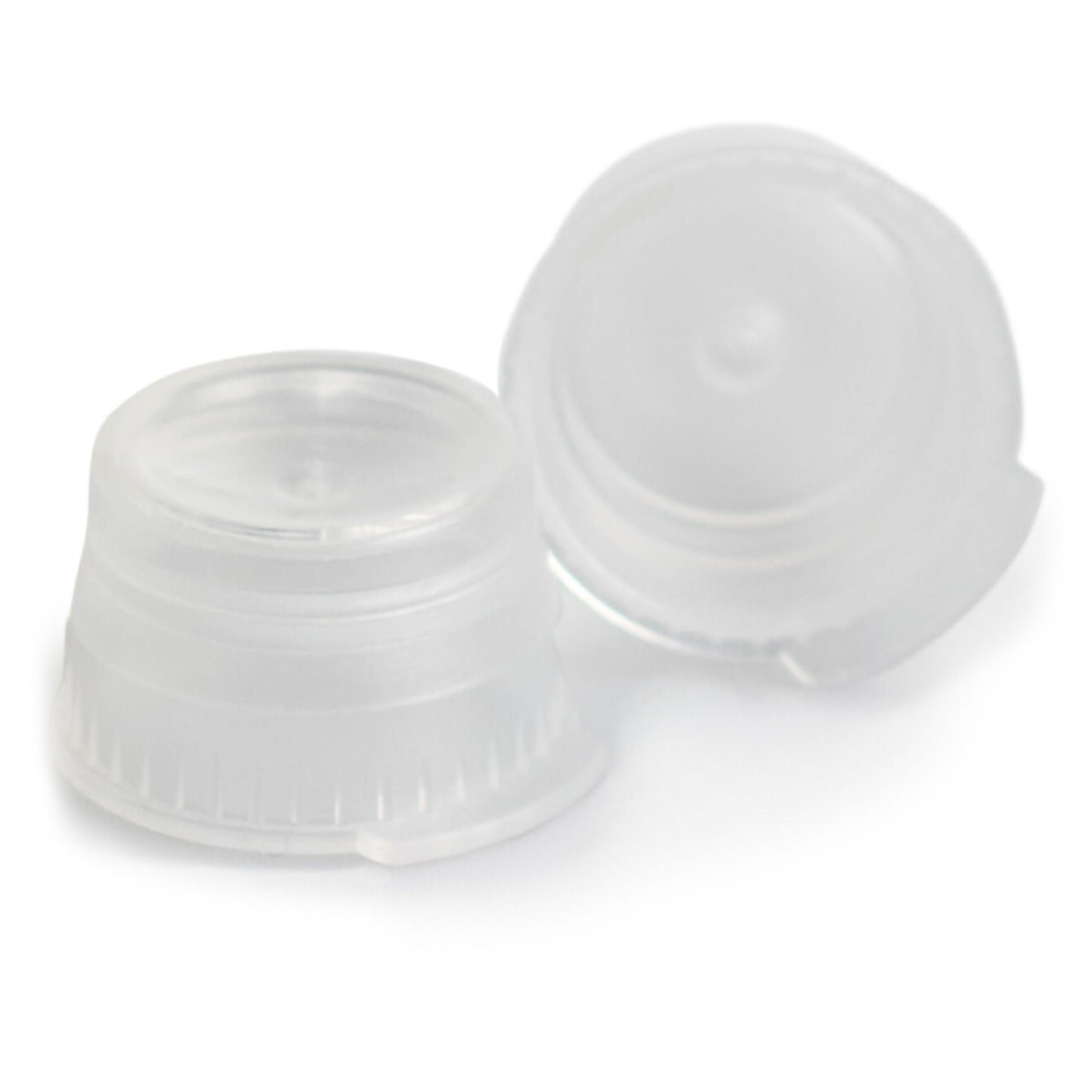 McKesson Tube Closure, Snap Cap, Colorless Polyethylene for Use with 13 mm Tubes