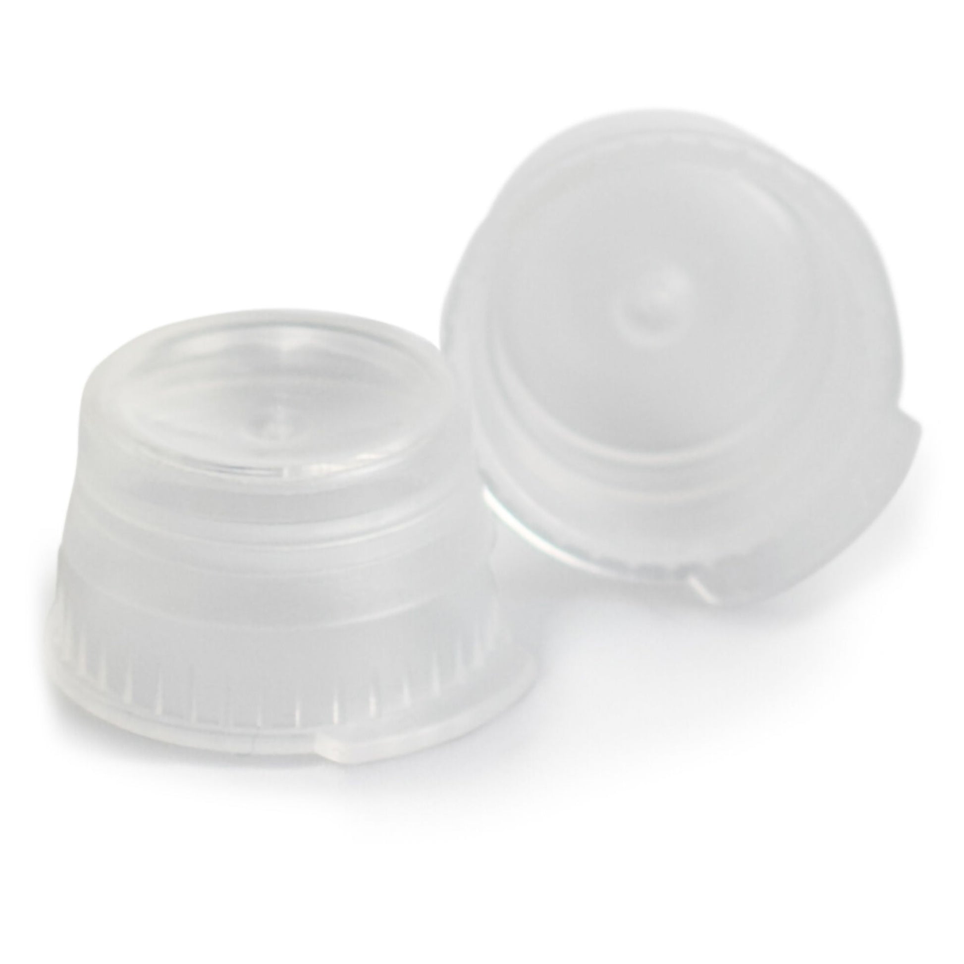 McKesson Tube Closure, Snap Cap, Colorless Polyethylene for Use with 13 mm Tubes