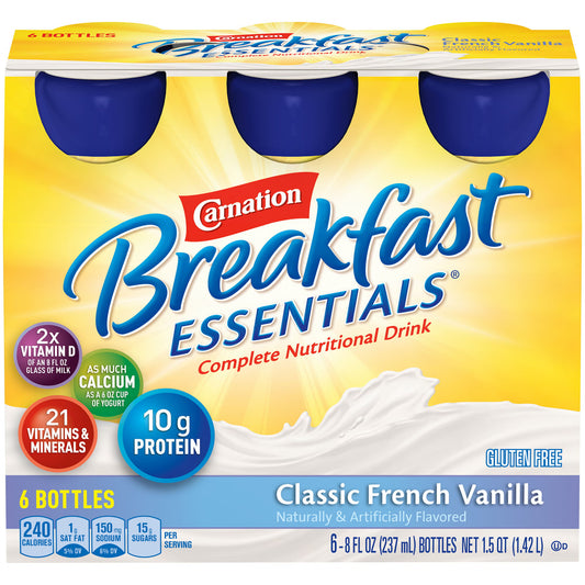 Carnation Breakfast Essentials® Vanilla Nutritional Drink, bottle