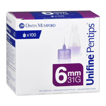 Unifine® Pentips® Standard Insulin Pen Needle, 6-millimeter