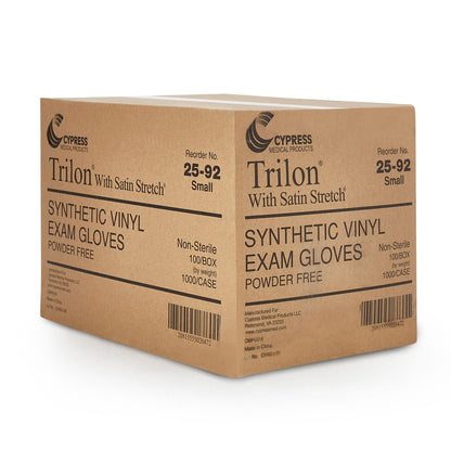 Trilon® Vinyl Exam Gloves, Clear - view 5