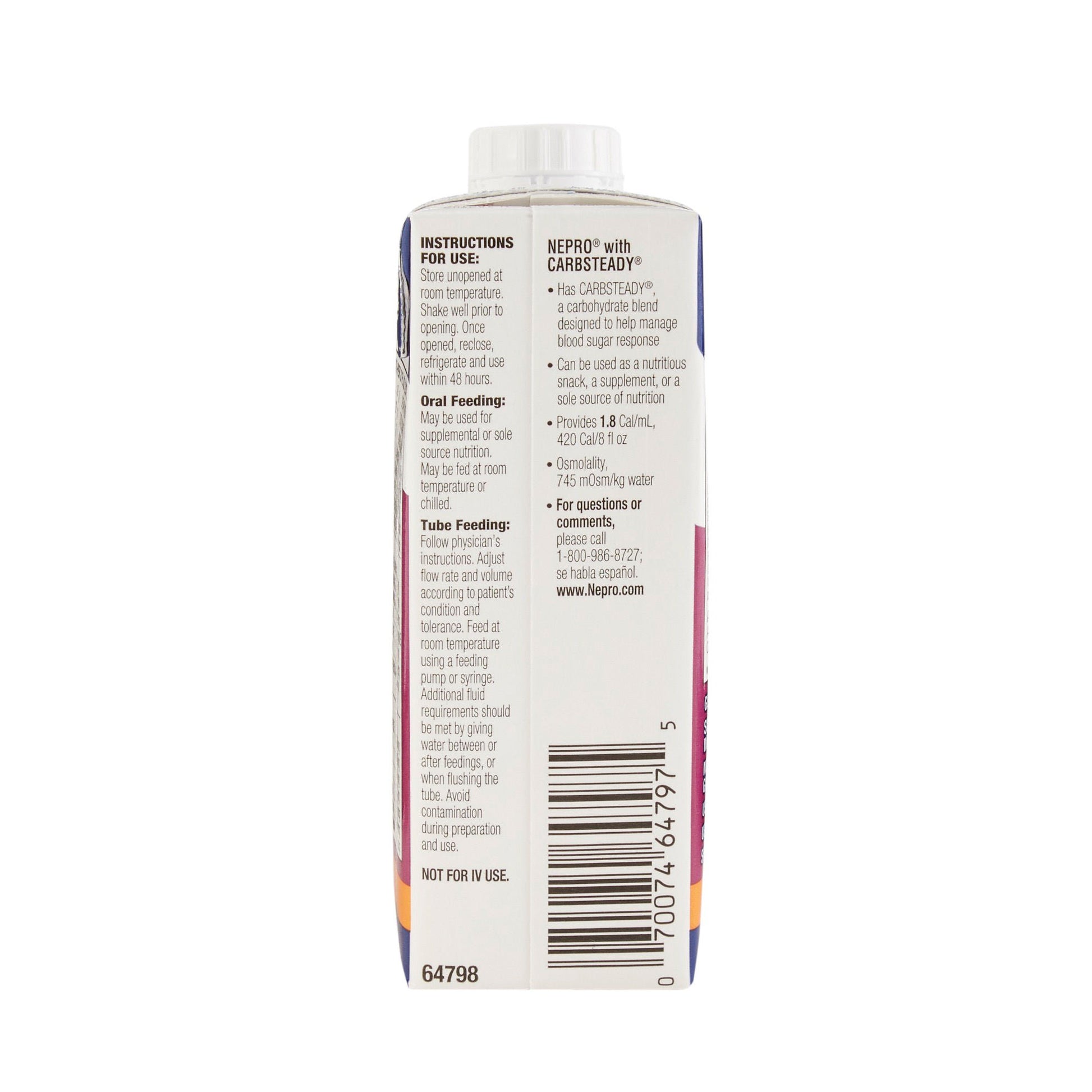 Nepro® with Carbsteady® Butter Pecan Therapeutic Nutrition for those on Dialysis