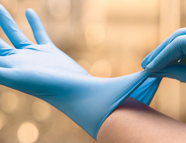 Sterile ESTEEM™ Blue with Neu-Thera® Polyisoprene Surgical Gloves, Blue