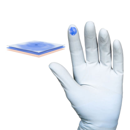Sterile Biogel® PI Indicator® Underglove Polyisoprene Surgical Gloves, Blue - view 6