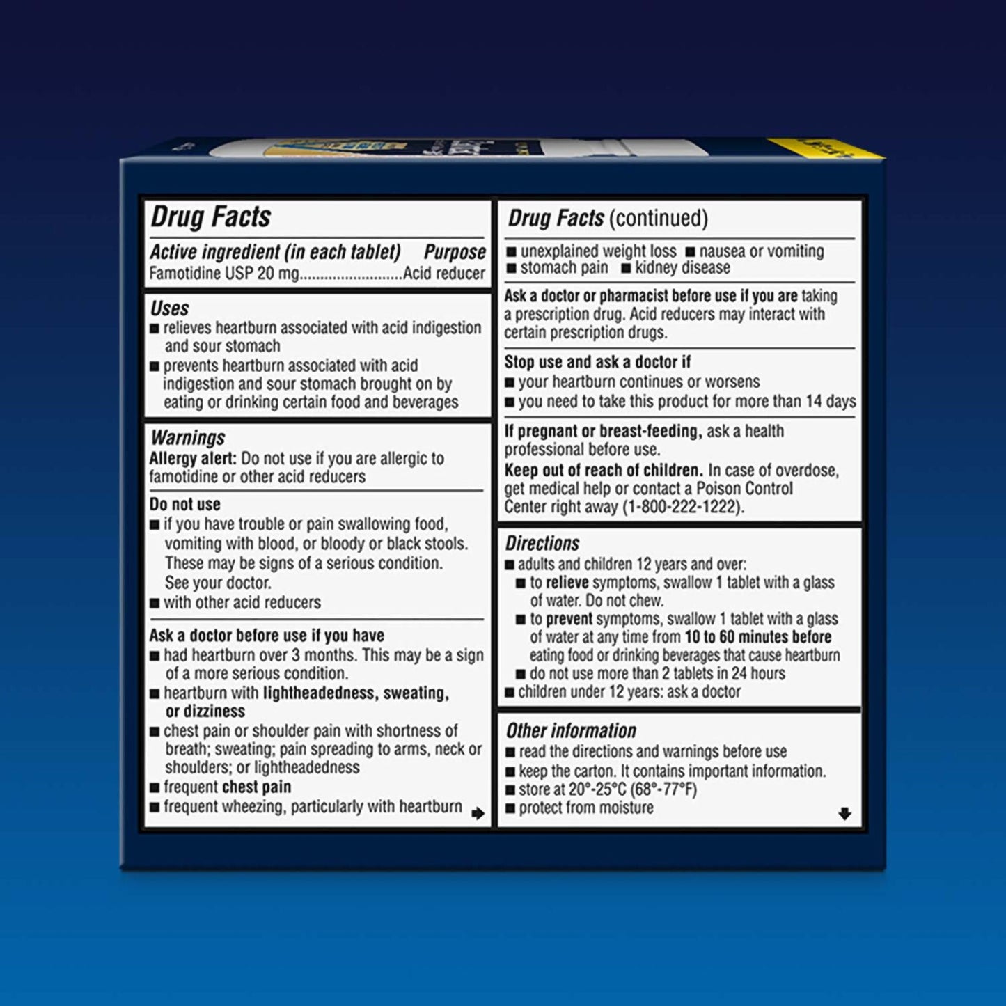 Zantac 360°™ Acid Reducer Maximum Strength Tablets