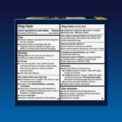 Zantac 360°™ Acid Reducer Maximum Strength Tablets