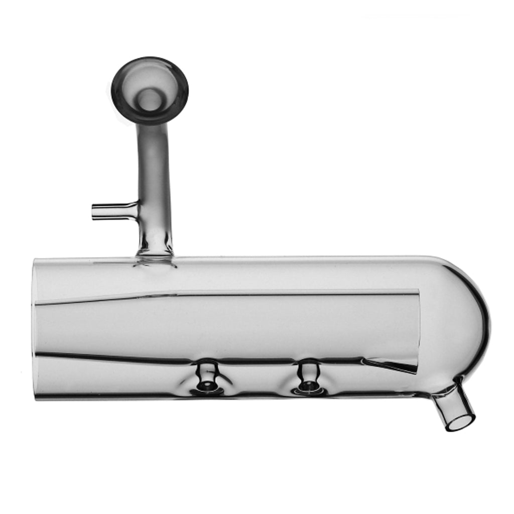 Scott Chamber, Inner/Outer Tube Flush, 12/5 Socket, UHMI, Quartz - Alpha Resources part ARICP025 (replaces Agilent Technologies G8400-67150)