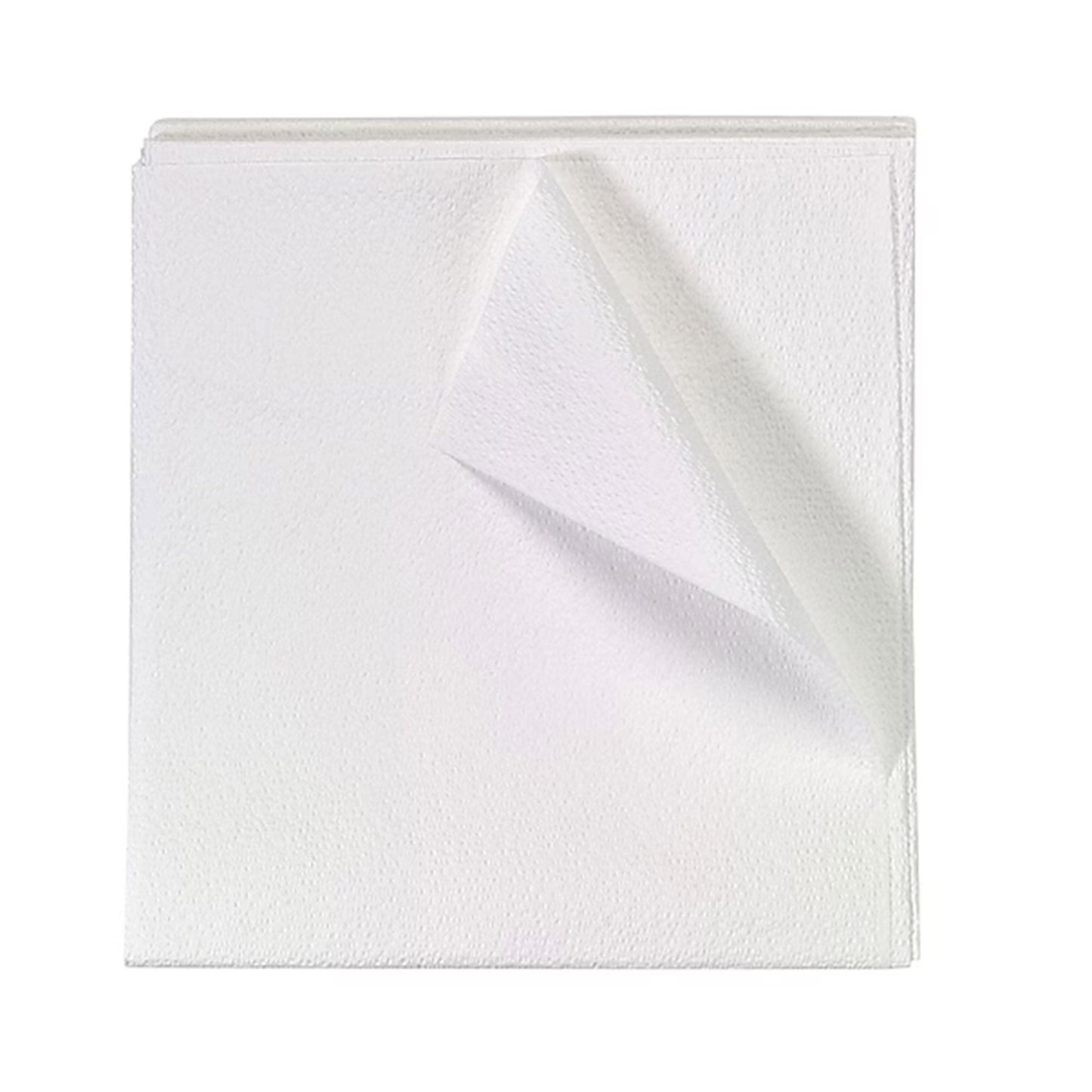 Graham Medical White Flat Stretcher Sheet