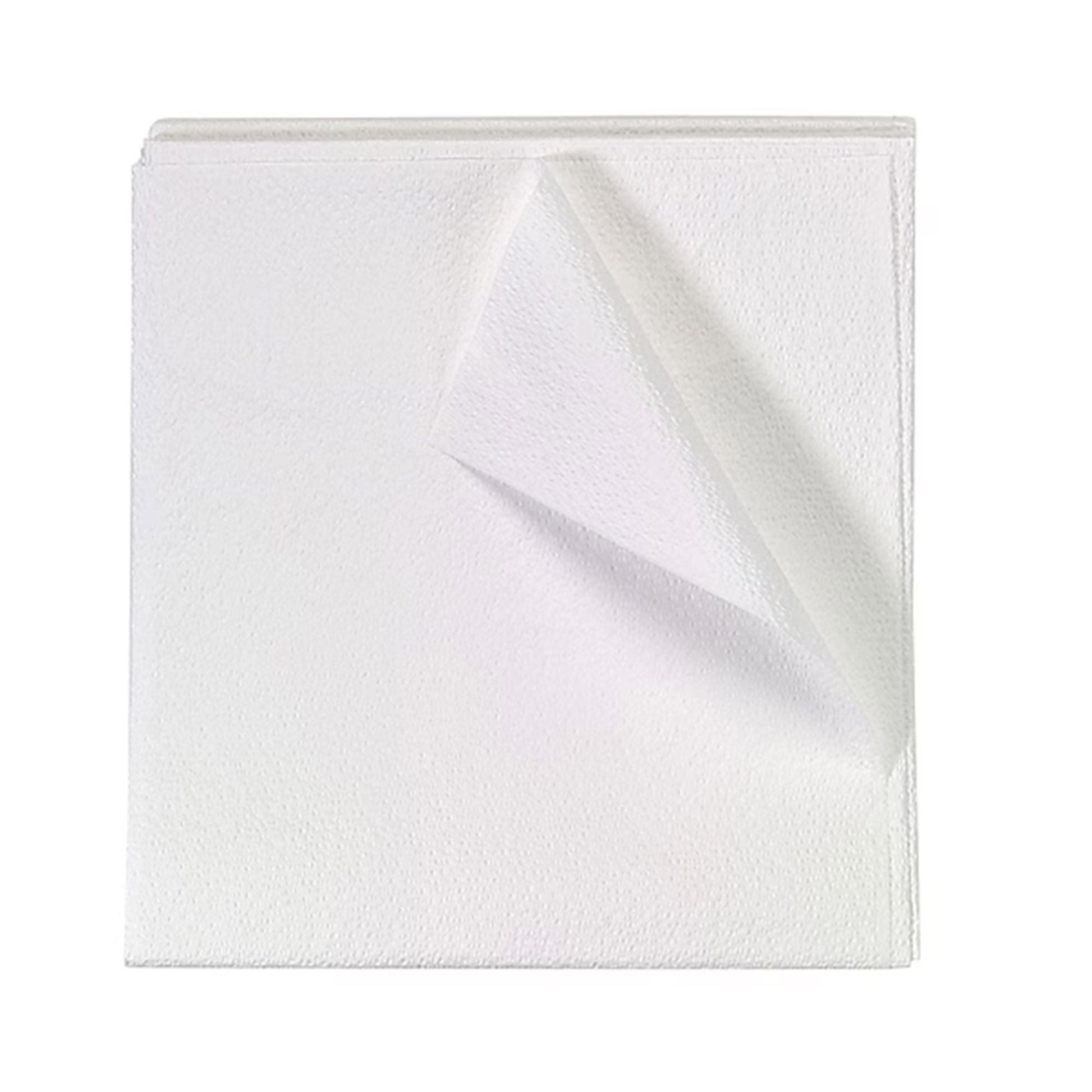 Graham Medical White Flat Stretcher Sheet