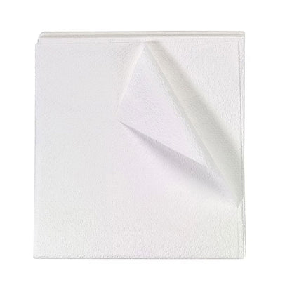 Graham Medical White Flat Stretcher Sheet