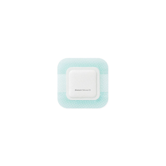 Biatain Silicone Fit Silicone Foam Dressing With Border Film Backing Silicone Adhesive Sacral