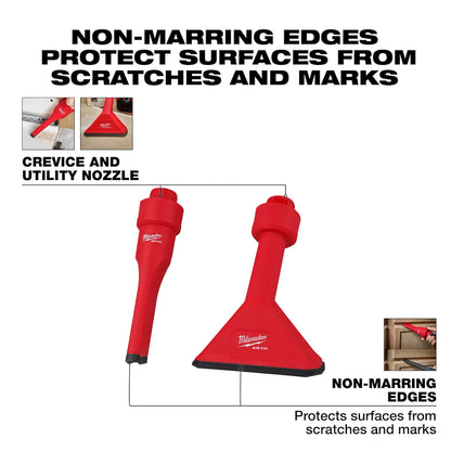 Milwaukee AIR-TIP Non-Marring Utility Nozzle Kit 49-90-2034 | 2-Piece
