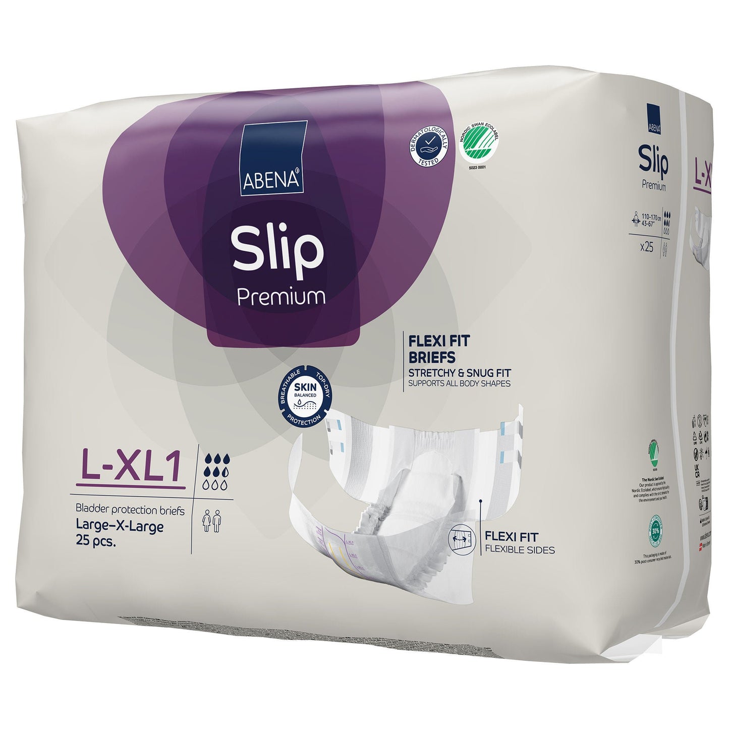 Abena® Slip Premium Flexi Fit Incontinence Briefs, L-XL1