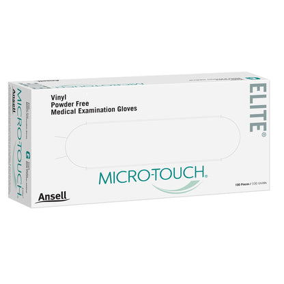 Micro-Touch® Elite® Stretch Vinyl Exam Gloves, Ivory - view 8