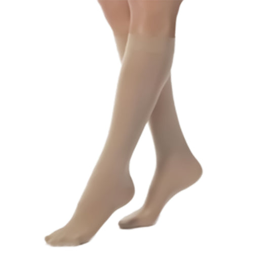 Jobst® Anti-embolism Stockings, Knee High, Extra-Large, Black, Closed Toe