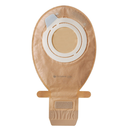 SenSura® Flex Two-Piece Transparent Ostomy Pouch, Red Match