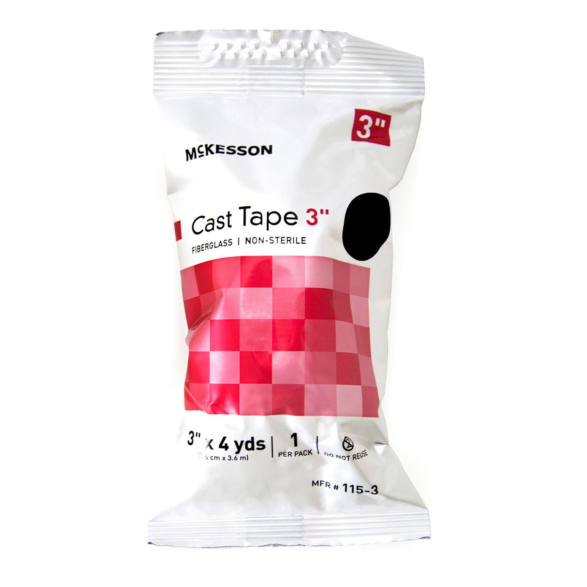McKesson Black Cast Tape