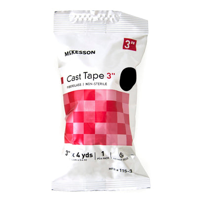 McKesson Black Cast Tape