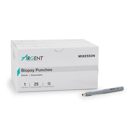 McKesson Argent™ Disposable Biopsy Punches, 3.0 mm – Case of 100