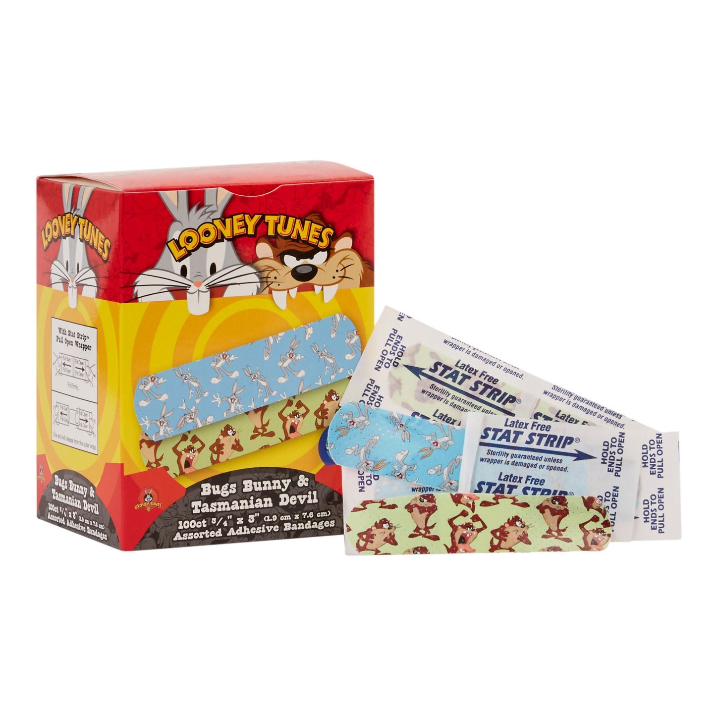 Looney Tunes™ Stat Strip® Adhesive Strip, ¾ x