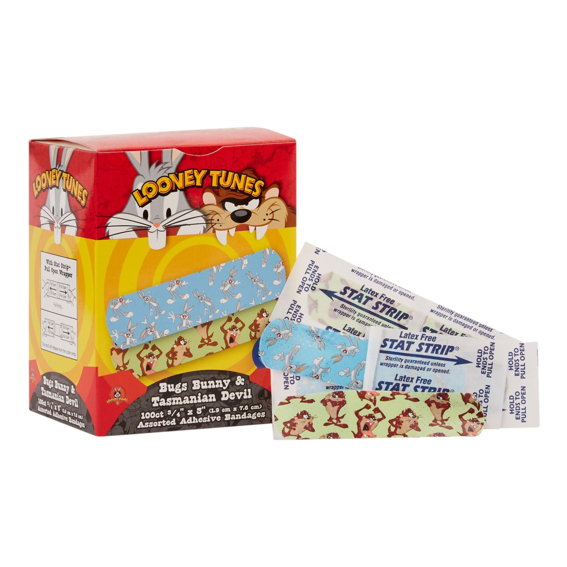 Looney Tunes™ Stat Strip® Adhesive Strip, ¾ x