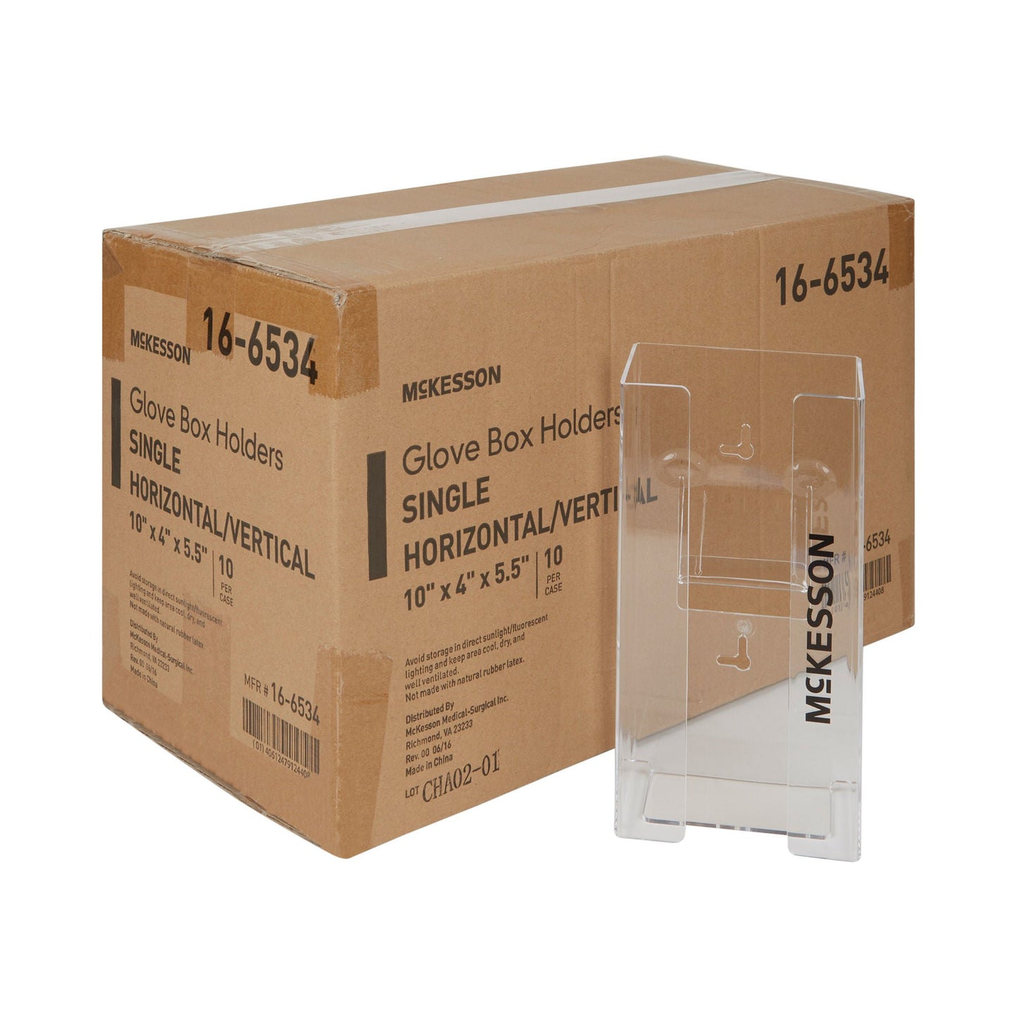 McKesson Glove Box Holder, 1-Box , Plastic