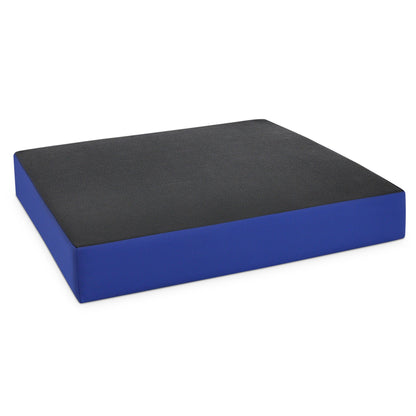 NYOrtho Seat Cushion, 20 in. W x 16 in. D x 2 in. H, Gel / Foam, Blue