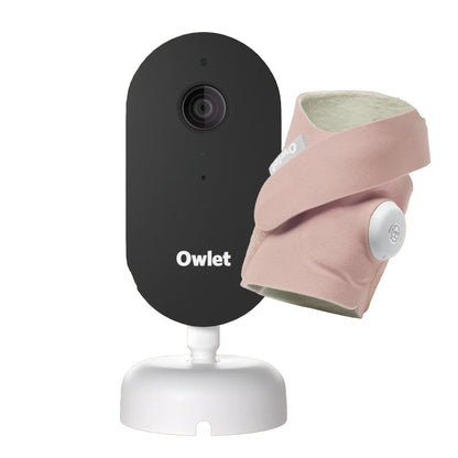 Owlet Dream Duo Baby Monitoring System Dusty Rose