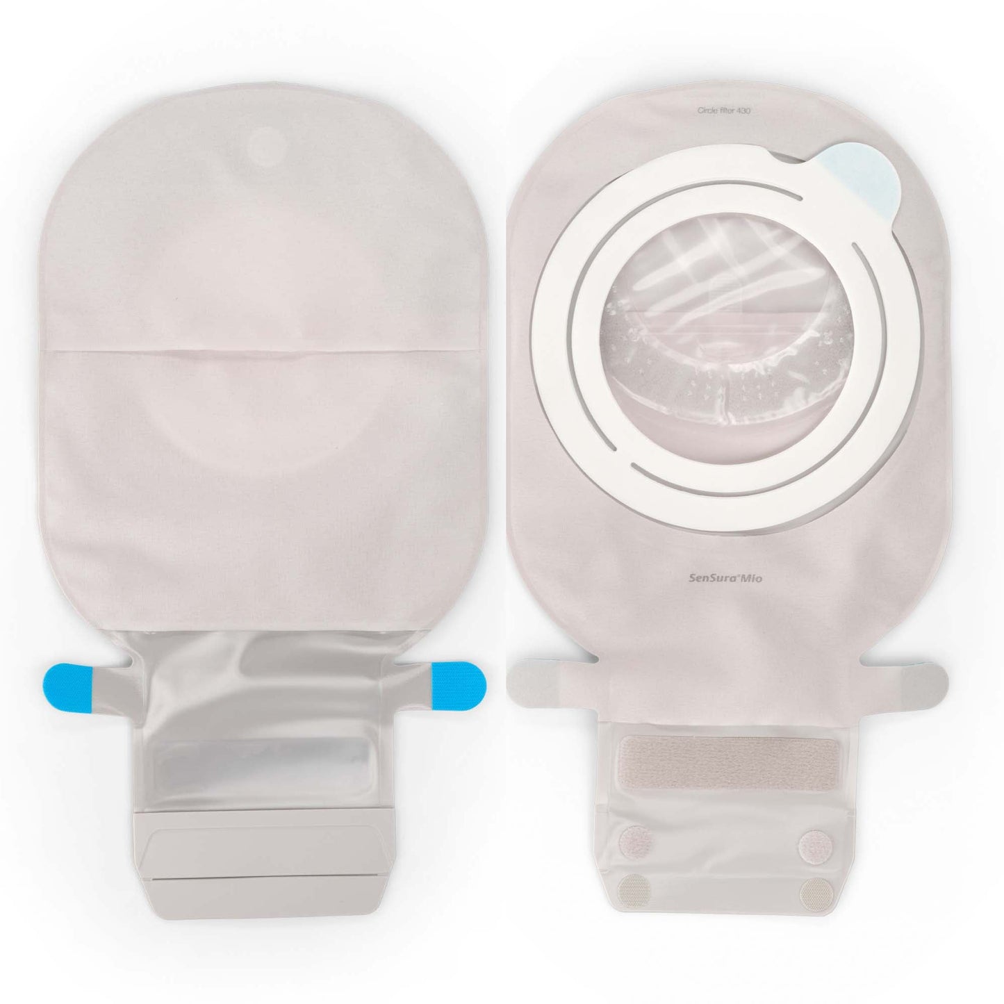 SenSura® Mio Flex Opaque Ostomy Pouch, Yellow Match