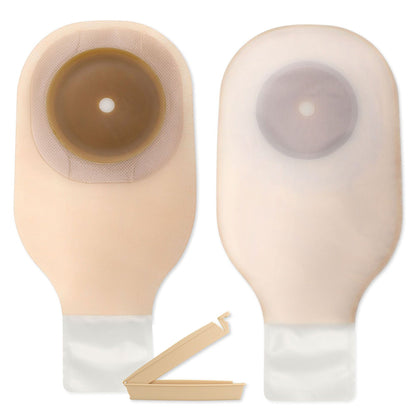 Premier™ Flextend™ One-Piece Transparent Colostomy Pouch, Cut to fit up to