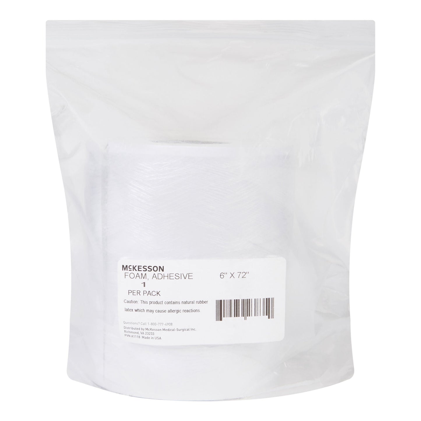 McKesson White Orthopedic Padding Roll, 6 x