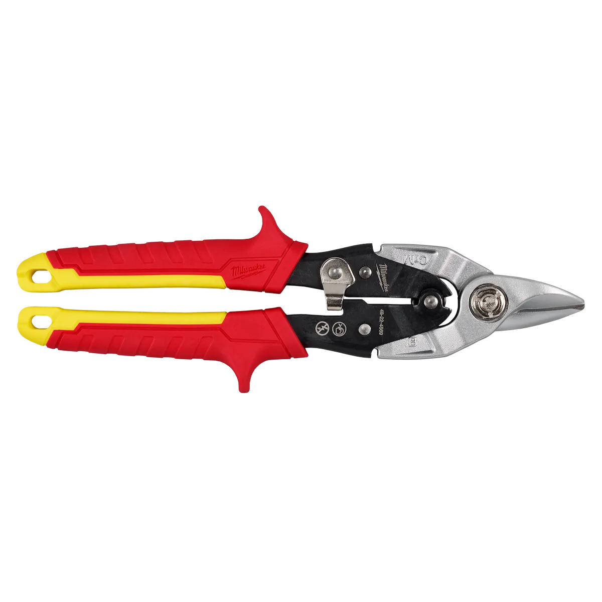 Milwaukee Bulldog Aviation Snips 48-22-4569 | 0.94 in Blade Length, Forged Steel