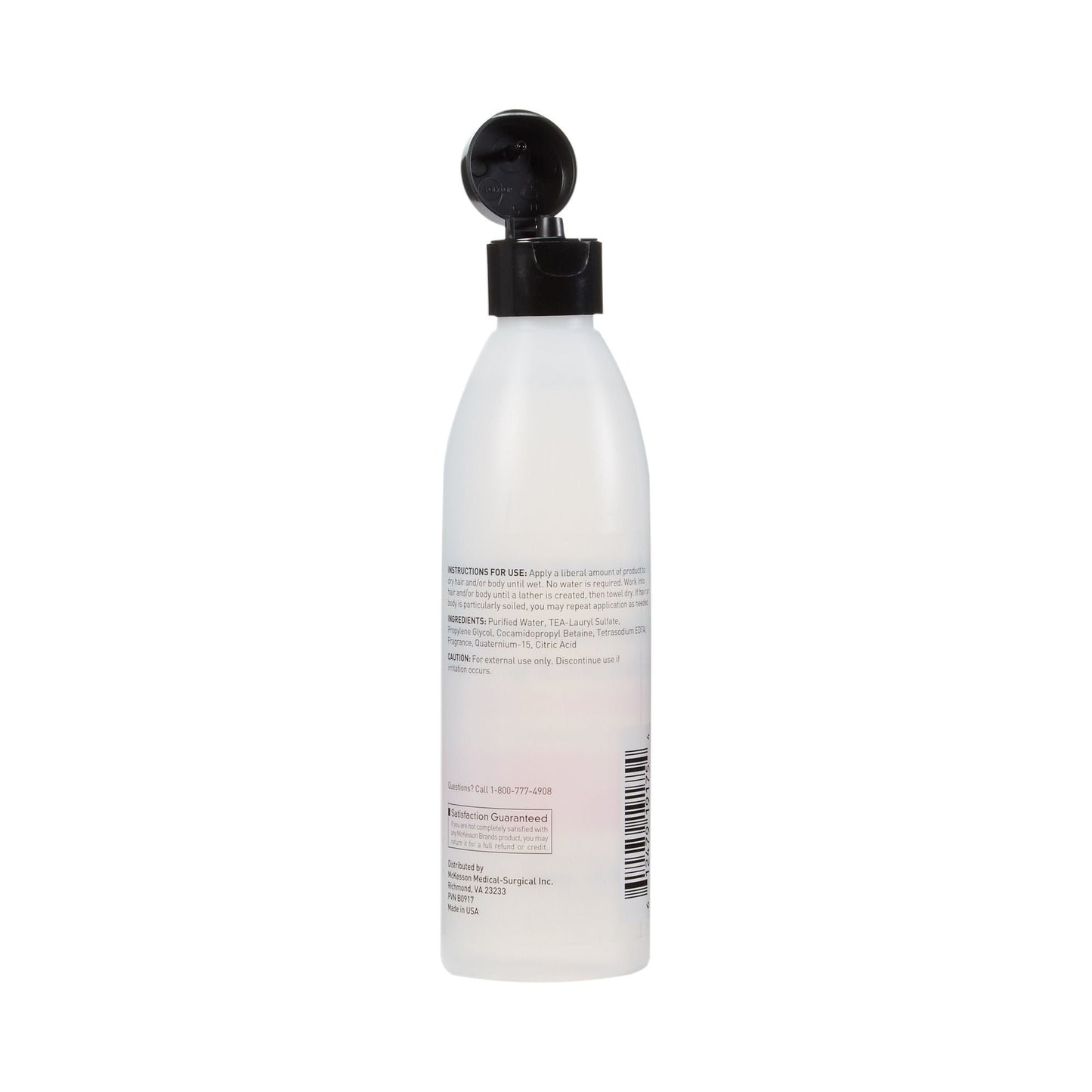 McKesson Rinse-Free Shampoo and Body Wash, Bottle
