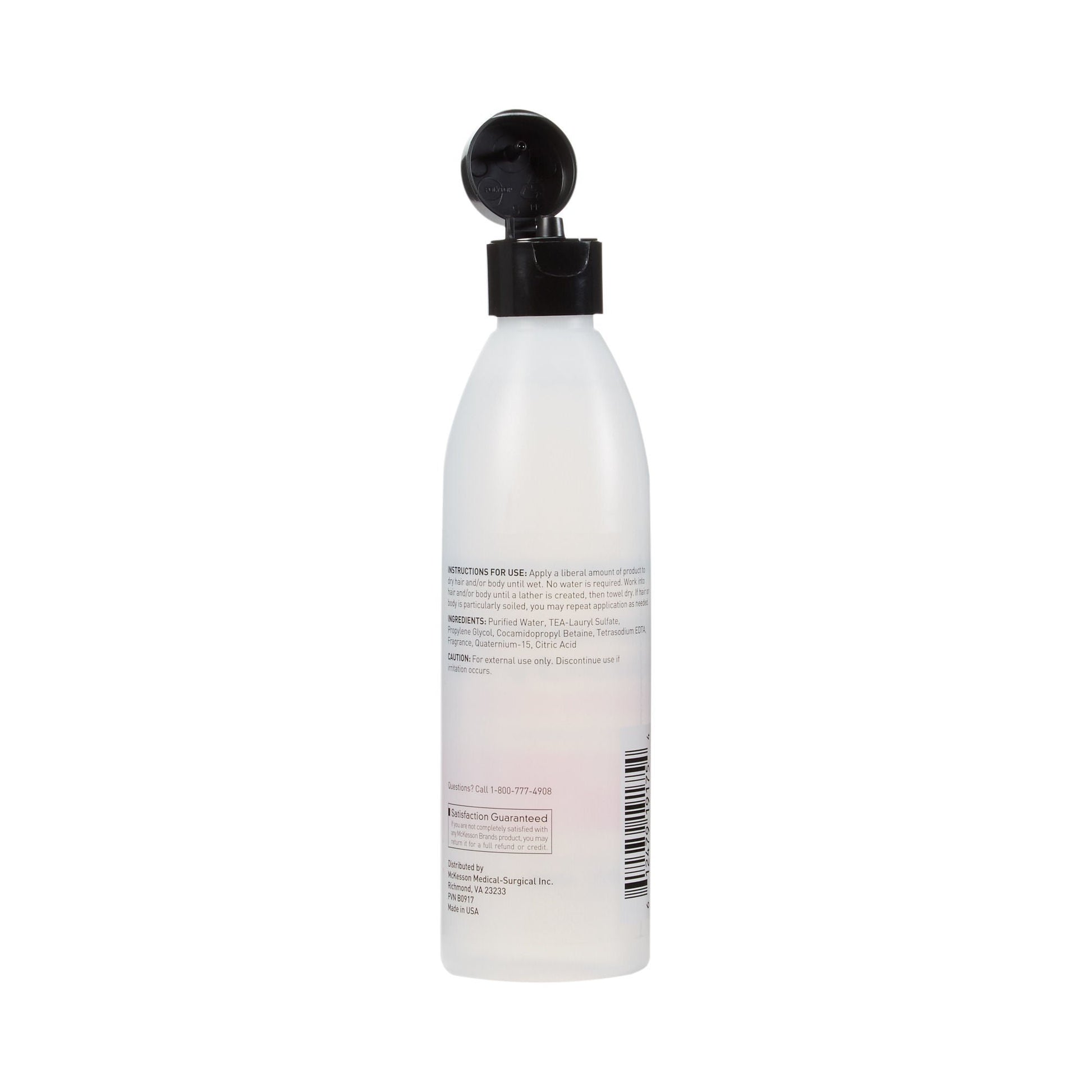 McKesson Rinse-Free Shampoo and Body Wash, Bottle