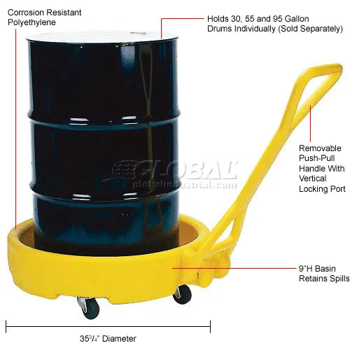Spill Containment Sump Mobile Dispensing Unit | Safety Cart 921200