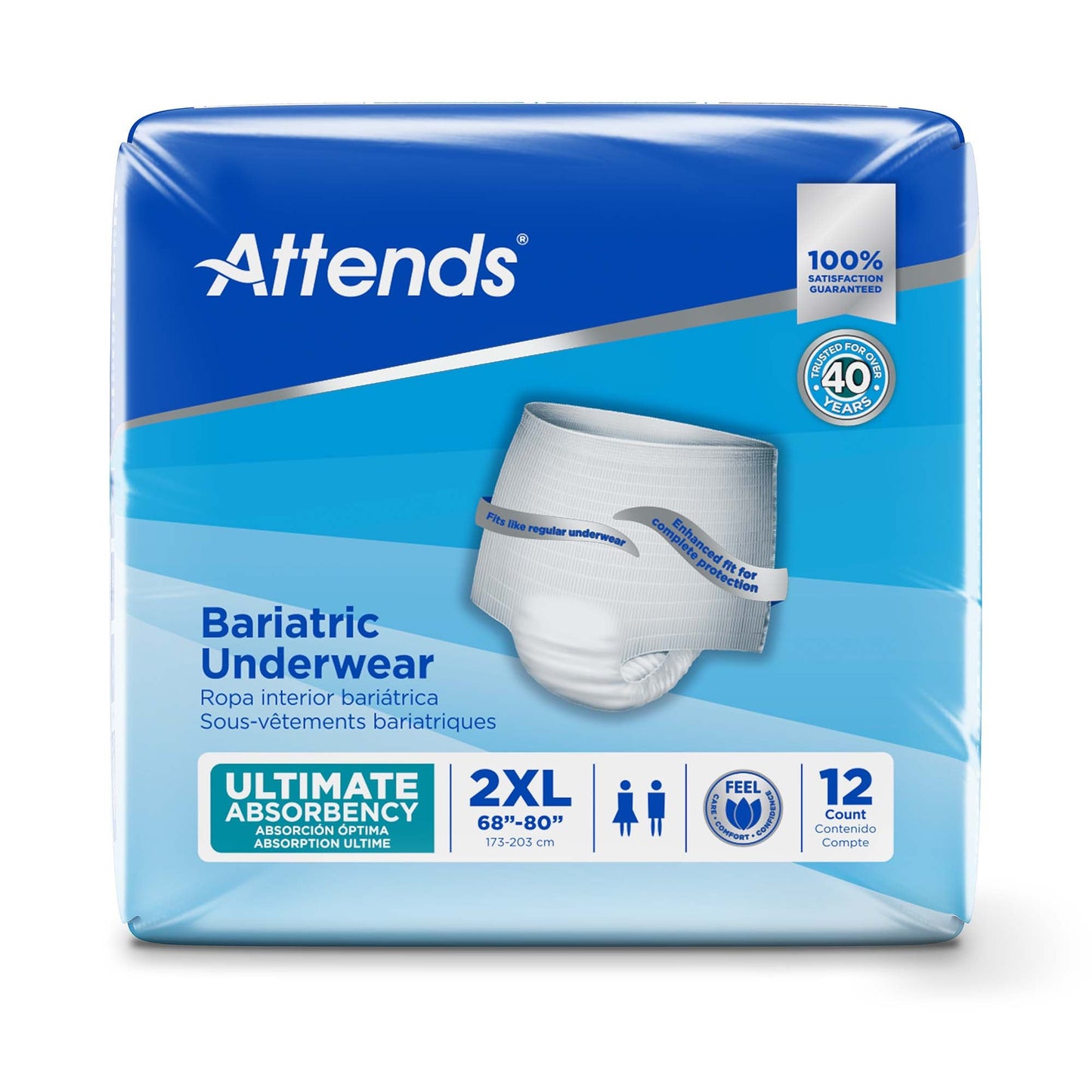 Attends® Bariatric Protective Underwear