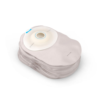 SenSura® Mio Convex Deep 1-Piece Closed End Opaque Ostomy Pouch, Stoma
