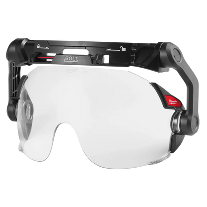Milwaukee BOLT Eye Visor - Clear Dual Coat Lens (Compatible with Safety Helmets) 48-73-1411