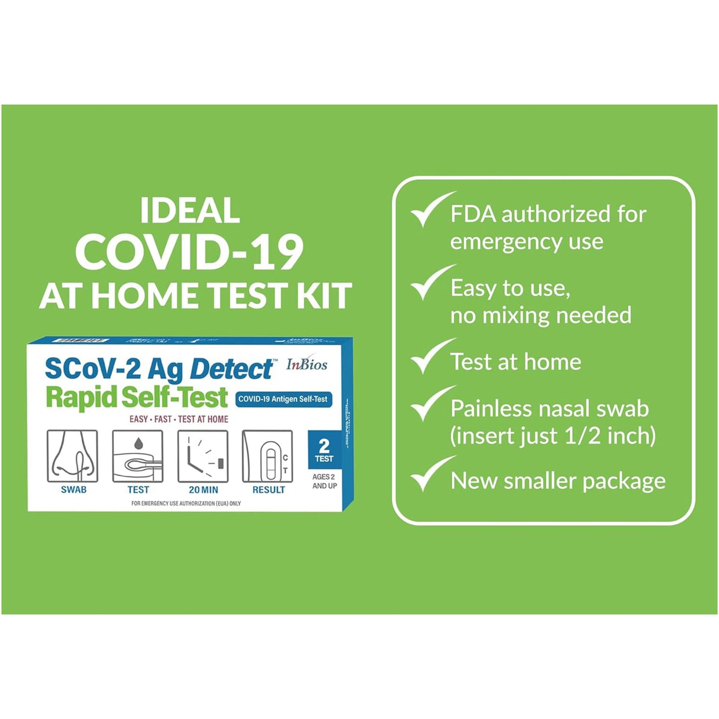 SCoV-2 Ag Detect™ Rapid Self-Test for COVID-19