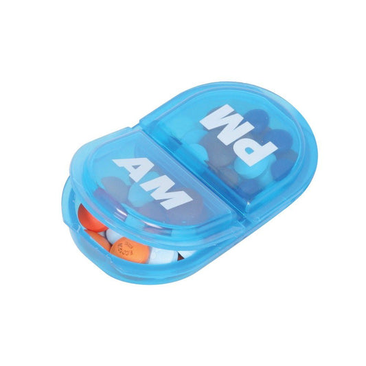 EZY Dose Pill Organizer Pocket-Size 1 Day 2 Dose