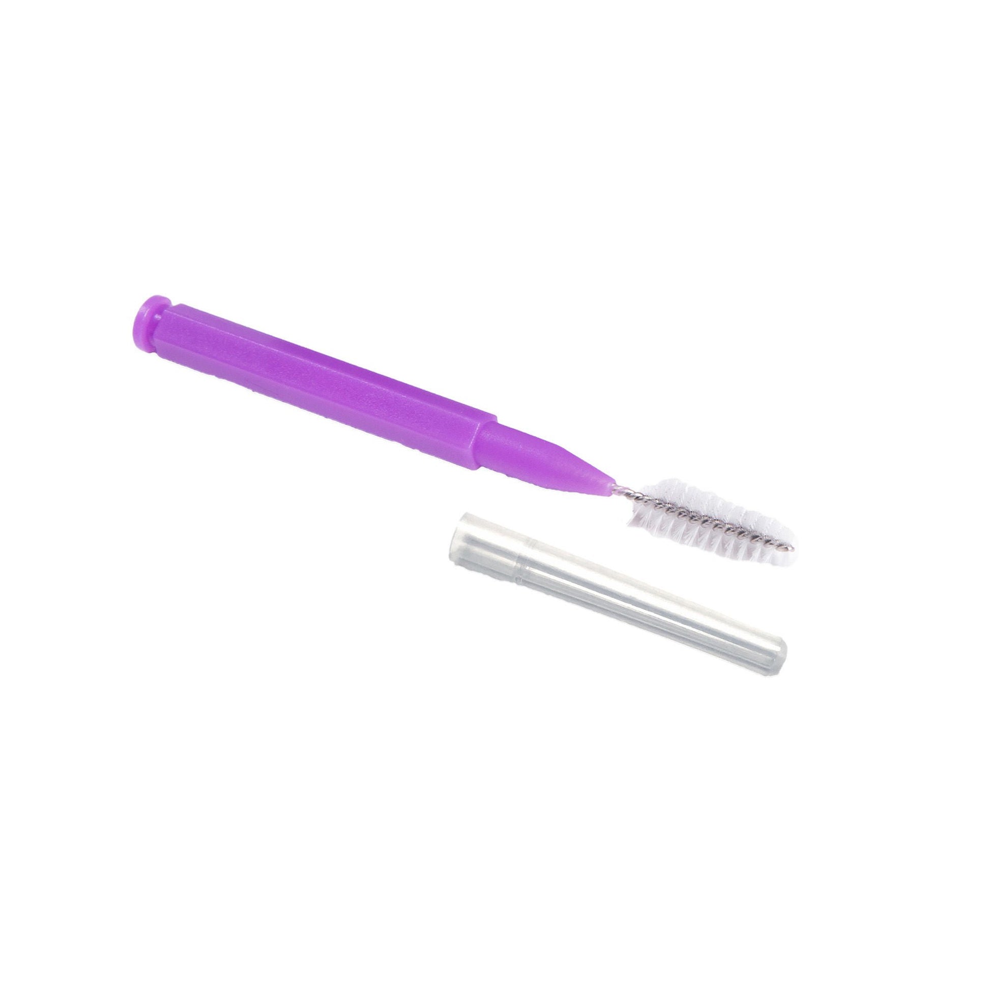 EnClean Cleaning Brush Single Use For ENFit Enteral Connectors