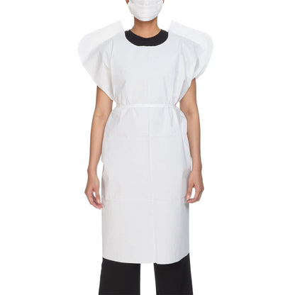 McKesson Patient Exam Gown, White