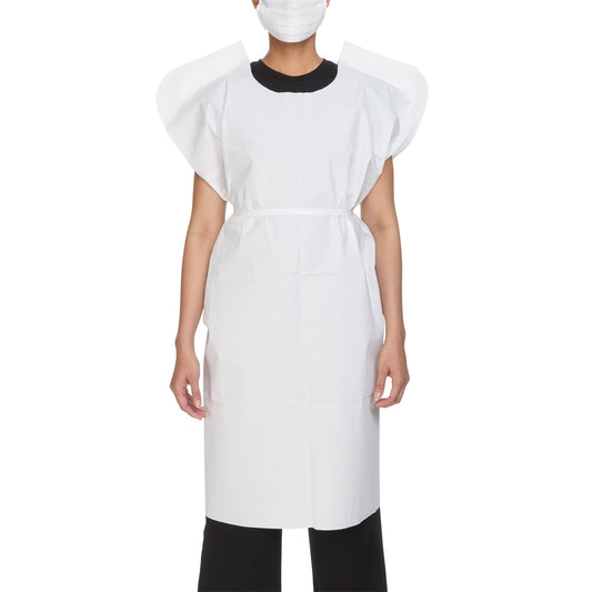 McKesson Patient Exam Gown, White
