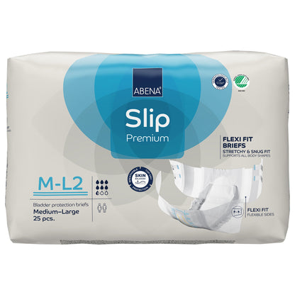 Abena® Slip Premium Flexi Fit Incontinence Briefs, M-L2