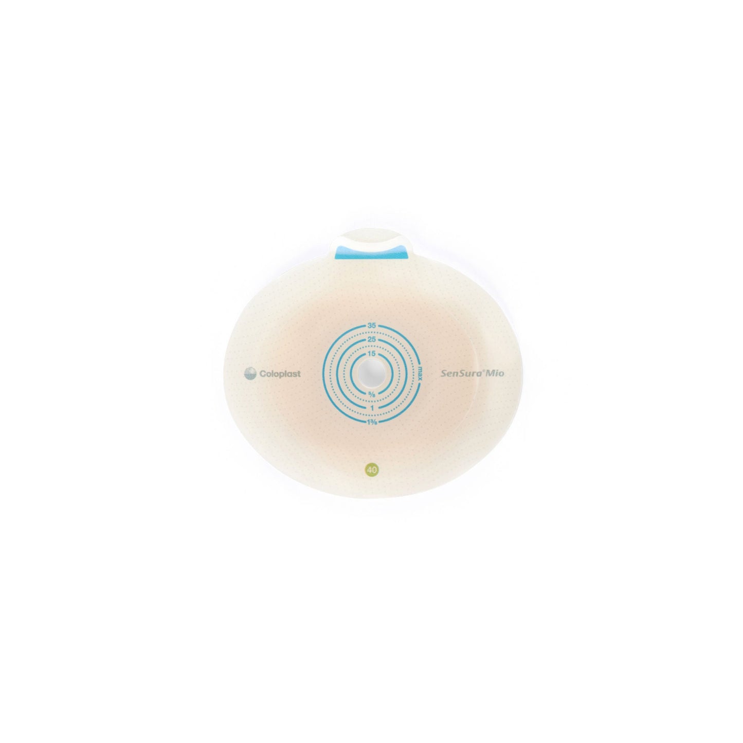 SenSura® Mio Click Ostomy Barrier, Trim to Fit , Green Match