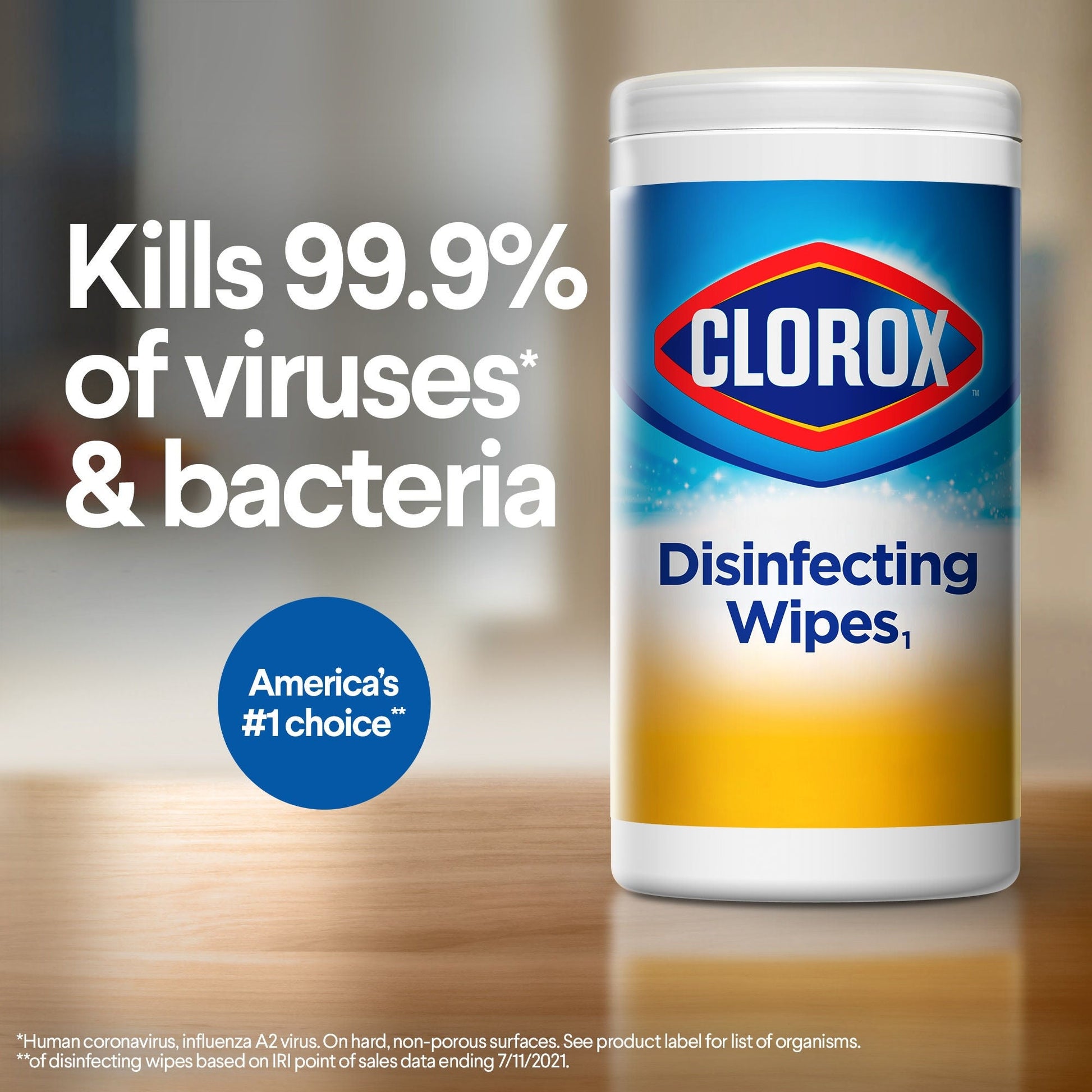 Clorox® Disinfecting Wipes, Fresh Scent, .