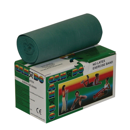 CanDo® Exercise Resistance Band, Green, Medium Resistance